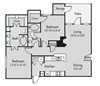D4 Floor Plan D4 Floor Plan at Stoneleigh on Spring Creek, Garland, 75044